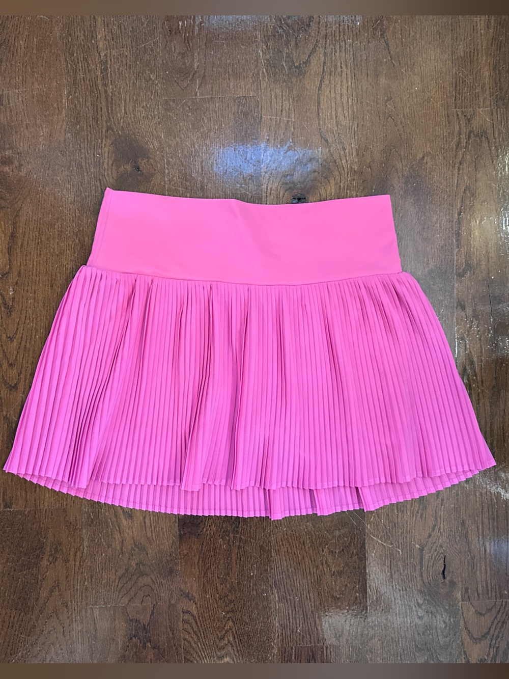 JoyLab Hot Pink Pleated Mini Skirt